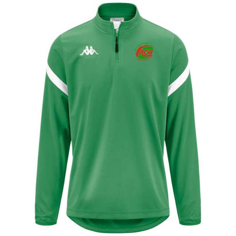 KAPPA SWEAT 1/4 ZIP RCA DOLVOLE - 1 KAPPA SWEAT 1/4 ZIP RCA DOLVOLE - 1
