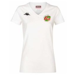 KAPPA TEE SHIRT COTON COL V RCA BRIZZA  - 1