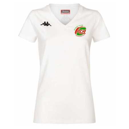 KAPPA TEE SHIRT COTON COL V RCA BRIZZA  - 1