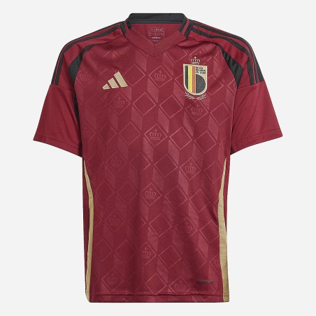RBFA MAILLOT DOMICILE JUNIOR ADIDAS SAISON 2024-2025 9/10 ANS