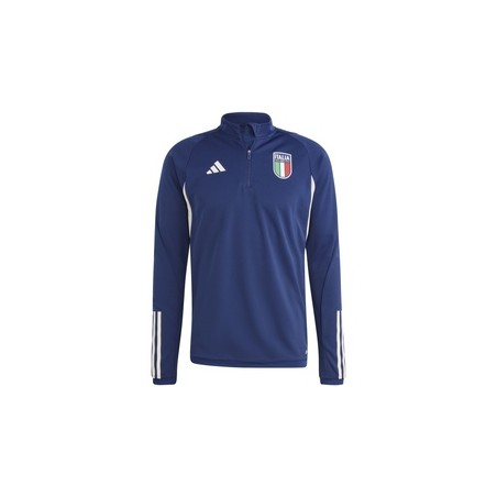 ITALIE - FIGC SWEAT 1/4 ZIP ADIDAS 2022-2023 XS