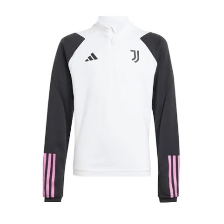 JUVE - SWEAT 1/4 ZIP JUNIOR ADIDAS SAISON 2023-2024 9/10 ANS  - 1