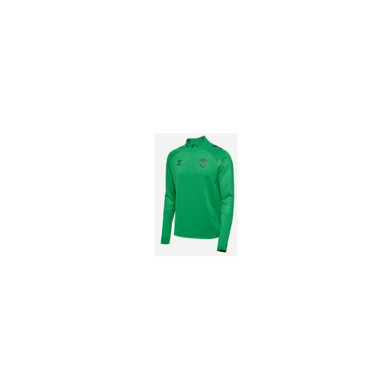 HUMMEL - 1/4 ZIP TRAINING PRO ASSE 2024/2025 BRIGHT GREEN, S