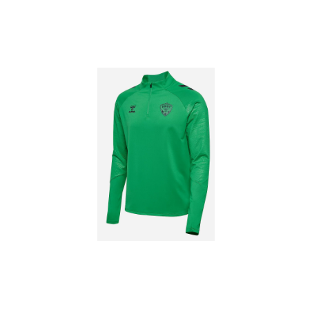 HUMMEL - 1/4 ZIP TRAINING PRO ASSE 2024/2025 BRIGHT GREEN, S