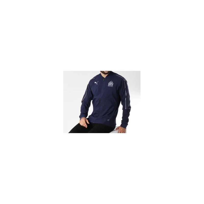 VESTE OM WOVEN BLEU ROYAL, S