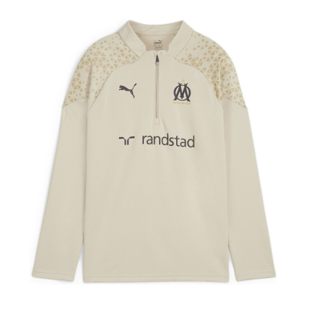 OM - SWEAT 1/4 ZIP JUNIOR PUMA SAISON 2023-2024 140 (9-10)  - 1