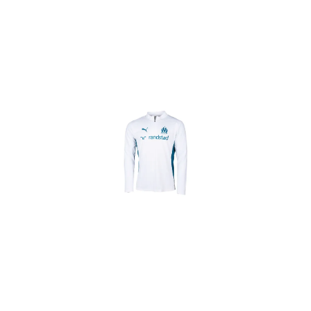 OM - SWEAT ENTRAINEMENT 1/4 ZIP PUMA SAISON 2024-2025 XS  - 1