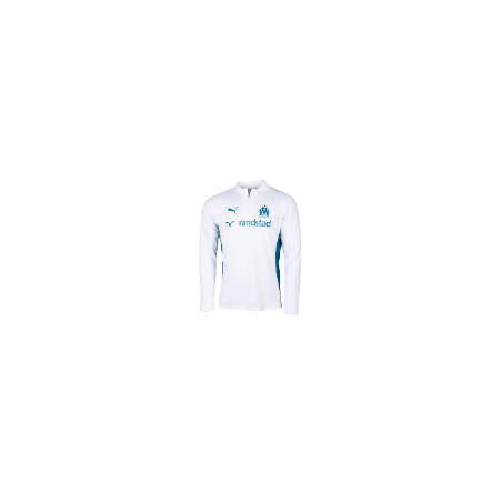 OM SWEAT ENTRAINEMENT 1/4 ZIP JUNIOR PUMA SAISON 2024-2025 140 (9-10)  - 1