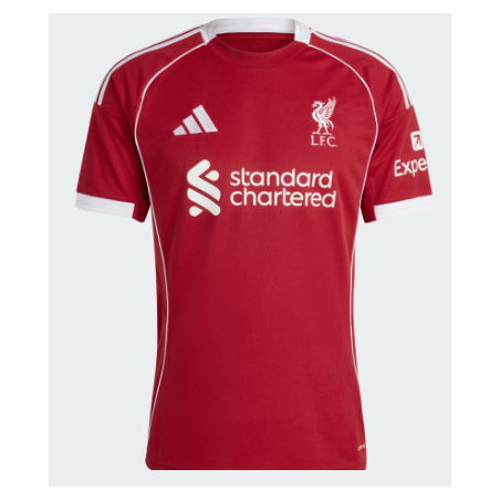 LFC MAILLOT DOMICILE JUNIOR ADIDAS 2025-2026 9/10 ANS