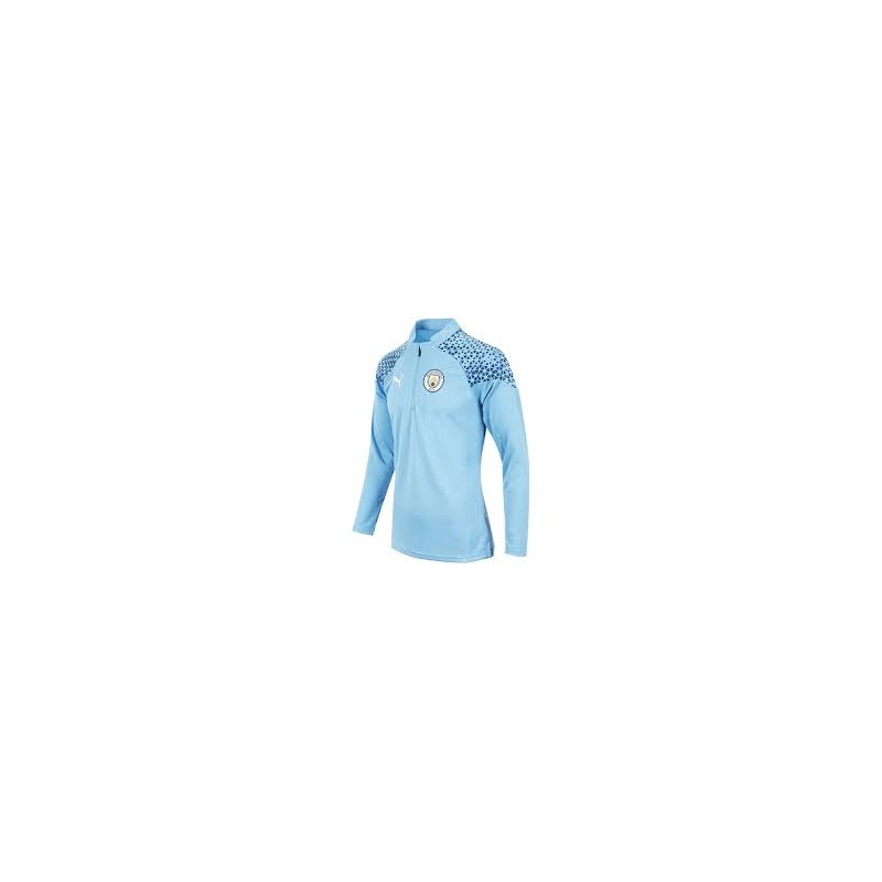 MCFC 1/4 ZIP TOP PUMA SAISON 2023-2024 S  - 1 MCFC 1/4 ZIP TOP PUMA SAISON 2023-2024 S  - 1