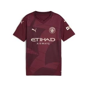 MCFC THIRD MAILLOT JUNIOR PUMA SAISON 2024-2025 140 (9-10)  - 1