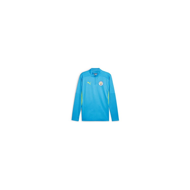 MCFC SWEAT ENTRAINEMENT 1/4 ZIP PUMA SAISON 2024-2025 L  - 1 MCFC SWEAT ENTRAINEMENT 1/4 ZIP PUMA SAISON 2024-2025 L  - 1
